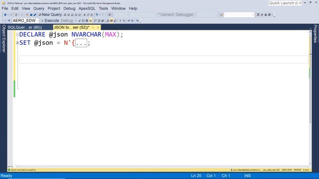 JSON and SQL Tutorial - Convert a table to JSON and JSON to table смотреть онлайн