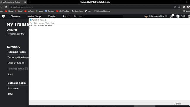 Wth is this Pending Robux? [Roblox] смотреть онлайн