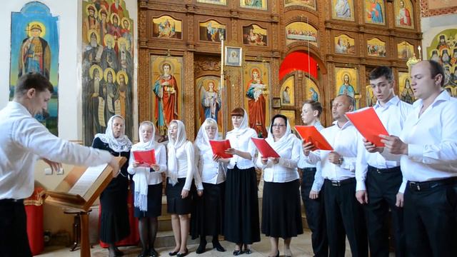 Church Choir St. Mitrofan Lisichansk - Благослови душе моя (регент Михаил Литвиненко) смотреть онлайн