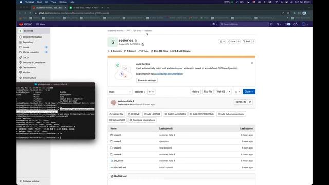 uso de Gitlab en mac, nivel inicial смотреть онлайн