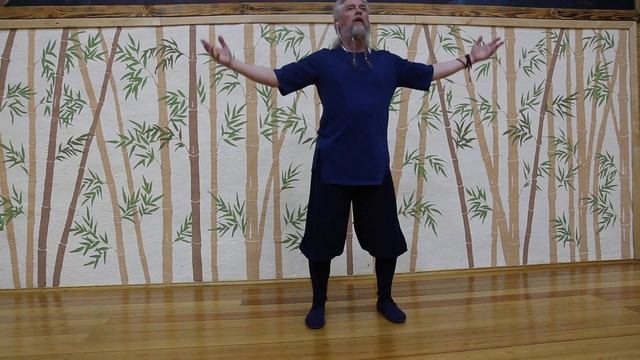 Цигун храма Шаолинь. Урок 1. Часть 2. Уроки 2, 3, 4 и 5 платные, подробнее в описании ролика смотреть онлайн