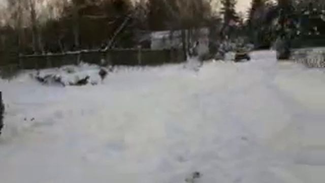 езда по снегу на цепях смотреть онлайн