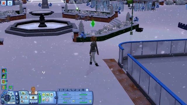 The Sims 3 Все дополнения: 18 серия "Зимние забавы" смотреть онлайн