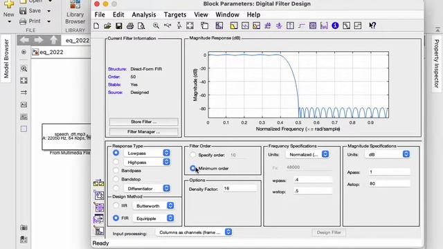 Семинар по ЦОС: Проектирование эквалайзера в Simulink смотреть онлайн