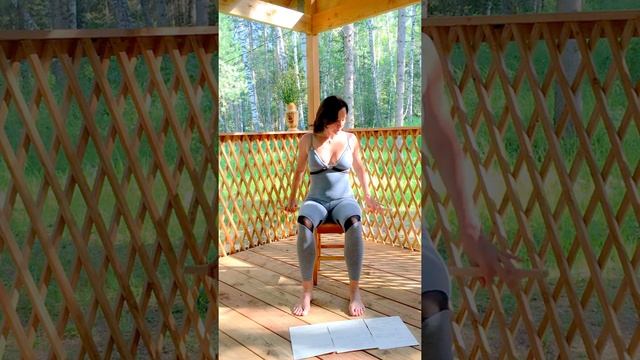 Упражнения для профилактики остеохондроза/гимнастическая палка