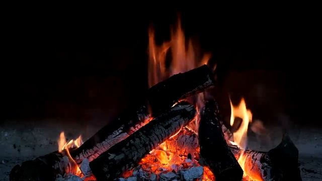 Relaxing Fireplace - Perfect for Sleep & Study - Amazing Crackling Sounds (NO MUSIC) смотреть онлайн
