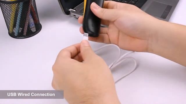NETUM Wireless & Bluetooth Pocket Barcode Scanner NT-C750 смотреть онлайн
