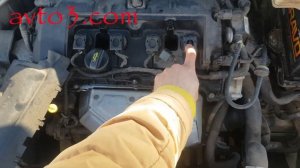 Пежо троит, замена катушки зажигания EP6 120hp