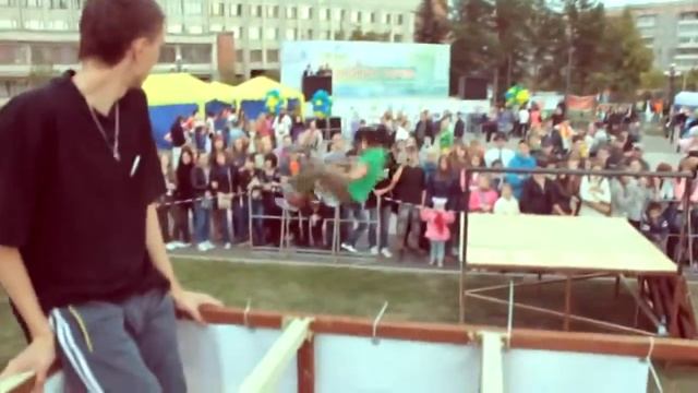Видеоотчет Parkour Project 74 (День здоровья, Магнитогорск 2012) смотреть онлайн