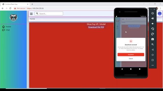 Web and Apps Mobile build from Cordova , ReactJS, Webpack, JQuery смотреть онлайн