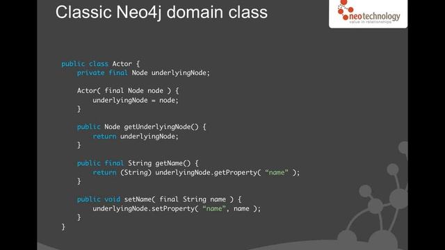 Getting Started with Spring Data Neo4j смотреть онлайн