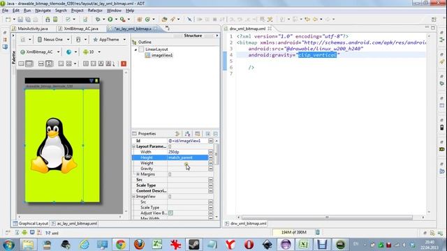 XML Bitmap (Android. Drawable) смотреть онлайн