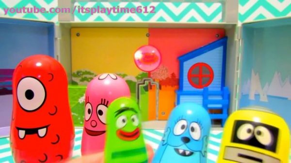 Yo Gabba Gabba Boombox Playset Play-Doh Surprise Eggs - Video 224