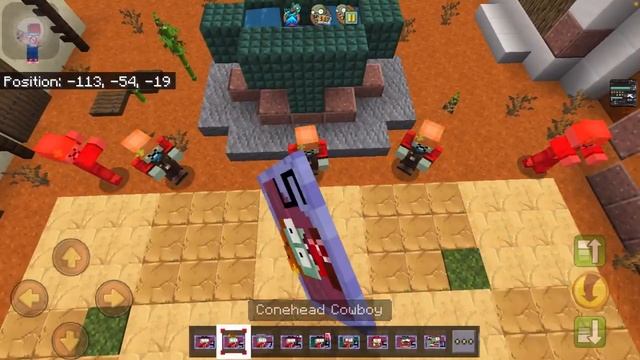 Plants vs. Zombies 2 in Minecraft (Wild West) смотреть онлайн