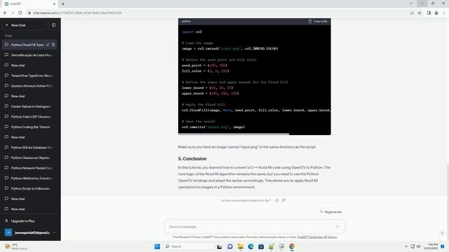 Convert floodfill open cv from c to python смотреть онлайн