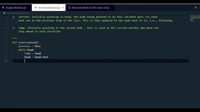 Reverse Linked List in Python | Leetcode 206 Reverse a Linked List | Reverse Linked List using Loop смотреть онлайн