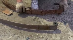 Переборка, снятие, установка рессор