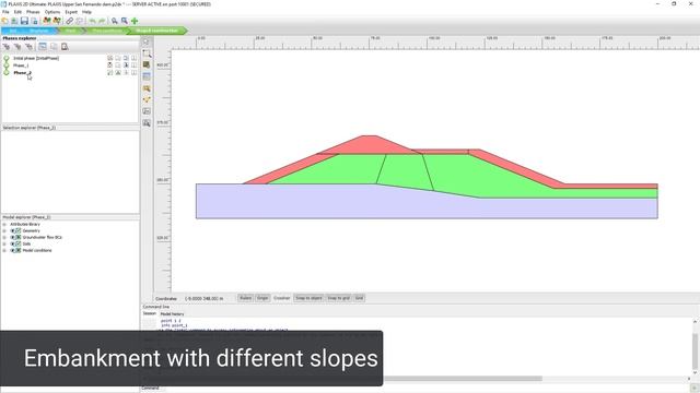 Combining PLAXIS 2D With SLOPE/W For Slope Stability