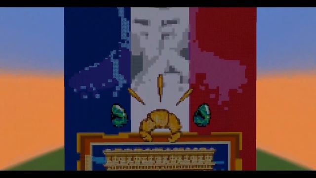 French slot pixelwar in Minecraft смотреть онлайн