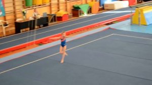 Спортивная гимнастика. 3 взрослый разряд у девочек. Вольные.