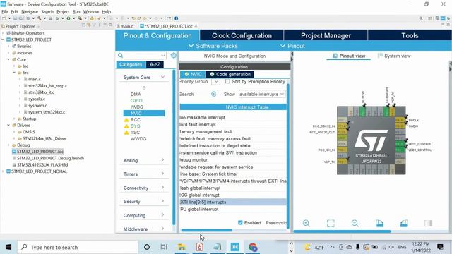11 - STM32, HAL API external interrupts смотреть онлайн