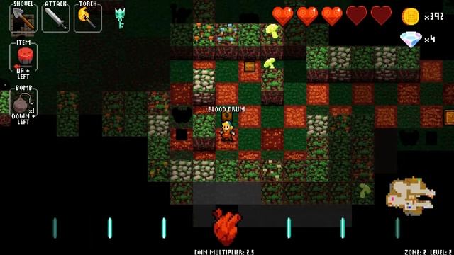 Zone 2: Rescuing the Weapon Master - Crypt of the Necrodancer - No Commentary gameplay смотреть онлайн