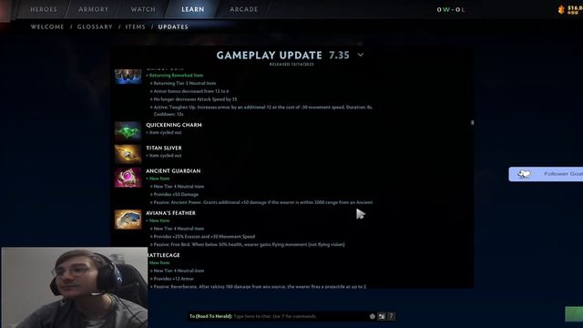 7.35 PATCH ANALYSIS (major changes/reworks) смотреть онлайн