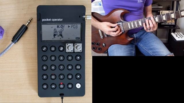 Pocket Operator PO33 + Guitar Jam Session (Jam #10) смотреть онлайн