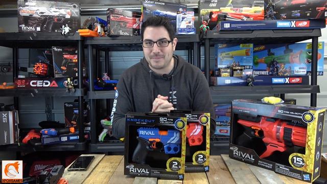 Winner Picked : Giveaway - Nerf Rival XX-100 Knockout смотреть онлайн
