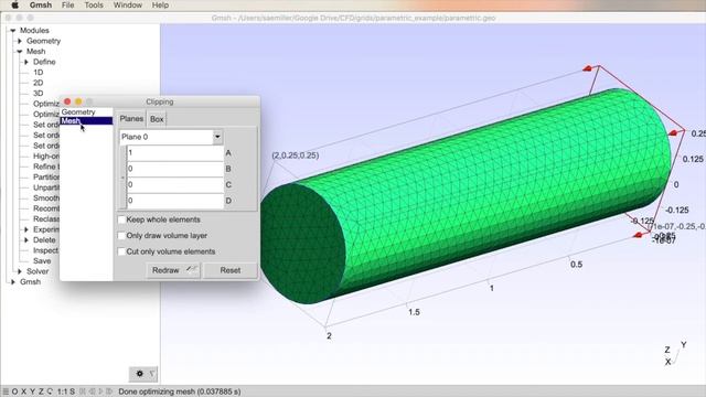 Grid Generation - GMSH - 4 - Creating Basic Geometry, Mesh, Boundary Condition, and Export смотреть онлайн