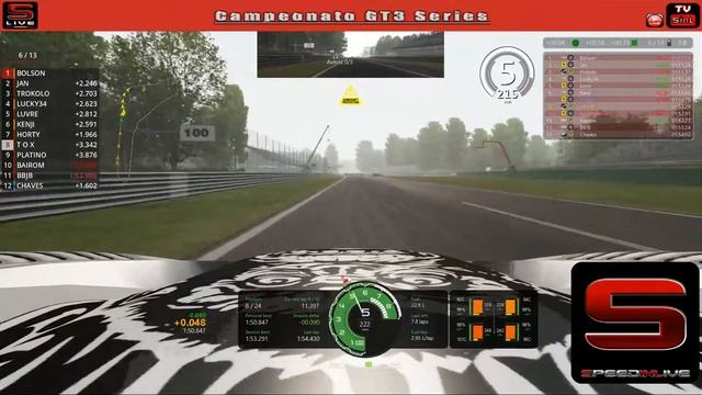 08 GT3 Monza 1ª Manga Onboard i T o X смотреть онлайн