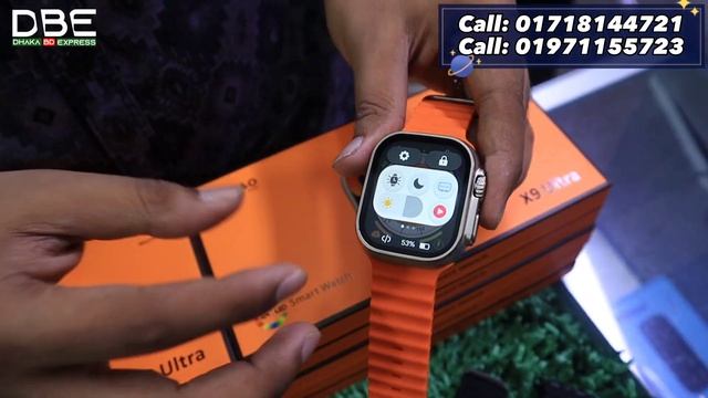 X9 Ultra Watch Price In Bangladesh || Smart watch price in bd 2023 || Dhaka BD Express смотреть онлайн