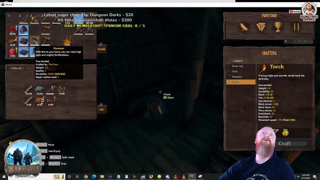 Welcome to Pwnhalla, time to defeat the first boss Valheim, Viking Survival Game! смотреть онлайн