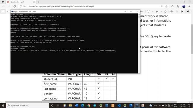 DBMS Question Session Task 44 | 1st Year | Semester 01 | Java Institute | Himasha Hirushan смотреть онлайн