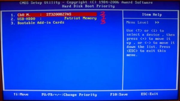 Как установить Linux с флешки (Bios)