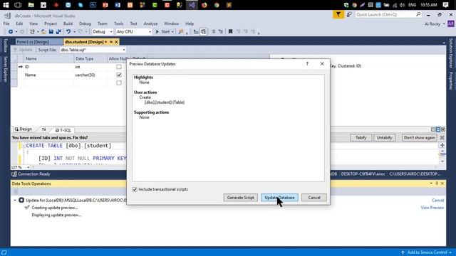 C# Windows Form / How To Create Database Without Microsoft SQL Server смотреть онлайн