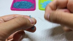 Сетка из бисера широкая узкая Видеоурок 3 Бисероплетение для начинающих - Давай Порукоделим