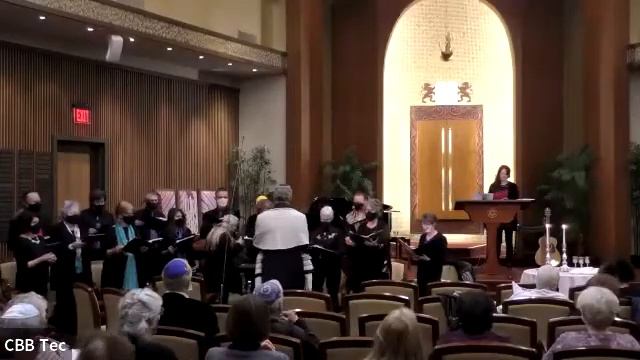 A Choral Shabbat Service at Congregation B'nai B'rith, February 25, 2022 смотреть онлайн