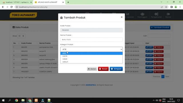 Review Source Code Aplikasi Kasir Penjualan Toko Alpamart Berbasis Web Gratis смотреть онлайн