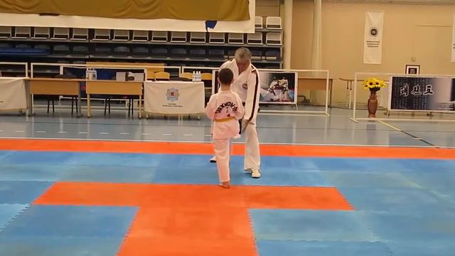 Saju-Jirugi pattern by DPRK Taekwon do ITF demo team Саджу-Чируги туль смотреть онлайн