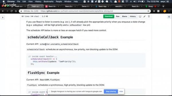 Follow Up on (unstable) React Suspense with swyx