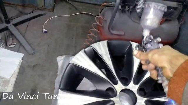 Как покрасить диски правильно _мокрый асфальт... смотреть онлайн