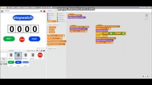 Scratch (урок 16 - создаем таймер)
