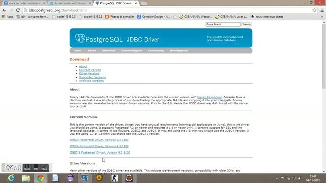 Configuring Postgresql with Eclipse смотреть онлайн