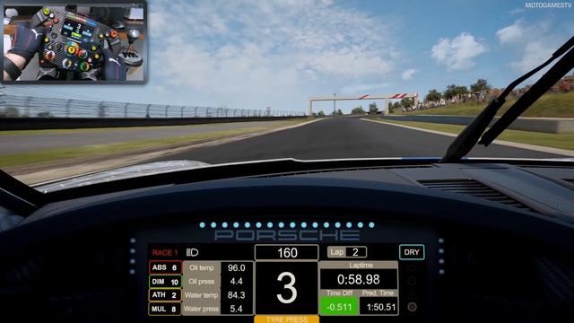 Assetto Corsa Competizione - Porsche 911 GT3 Cup (Gen. 992) | Thrustmaster SF1000 Gameplay смотреть онлайн