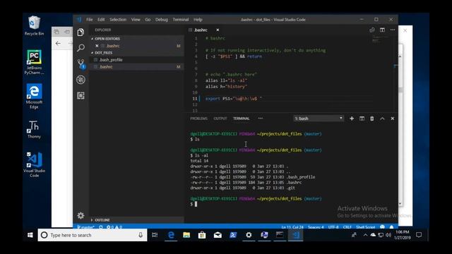 Windows: bash for vscode смотреть онлайн