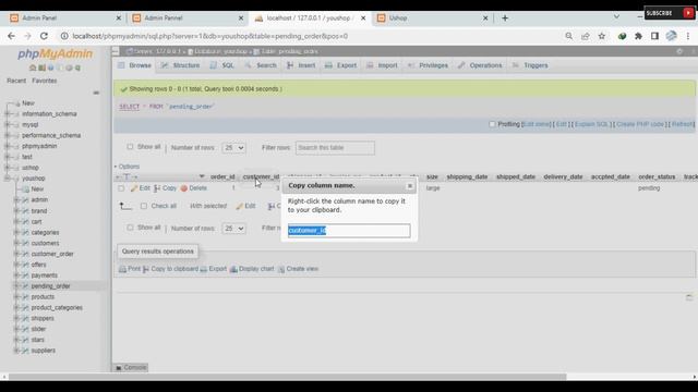 92. Create Track Customer Orders Page Using PHP & MySQL смотреть онлайн