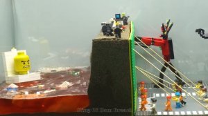 Lego Dam Breach Experiment with Skibidi Toilet LEGO - Titan Camera Man, Titan Speaker Man LEGO