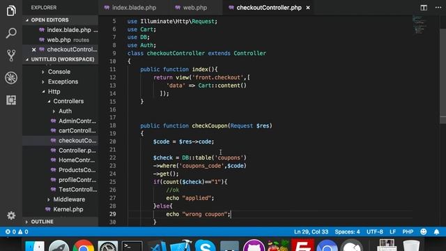 #29 LaraShop55 | Discount Coupons | Shopping cart Website development in Laravel 5.5 with Ajax смотреть онлайн