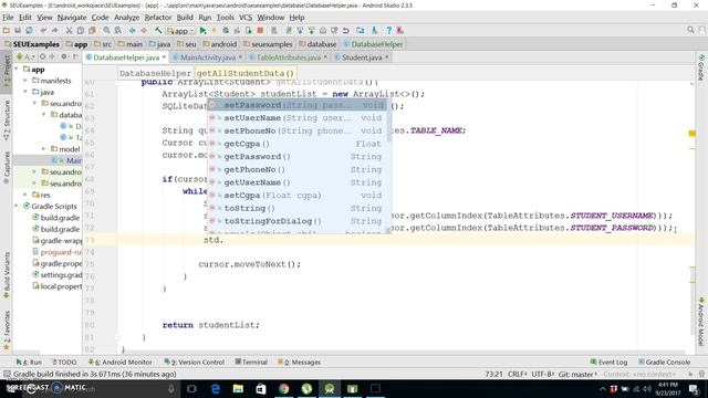 SQLite DB Part 3 - Data Fetch смотреть онлайн